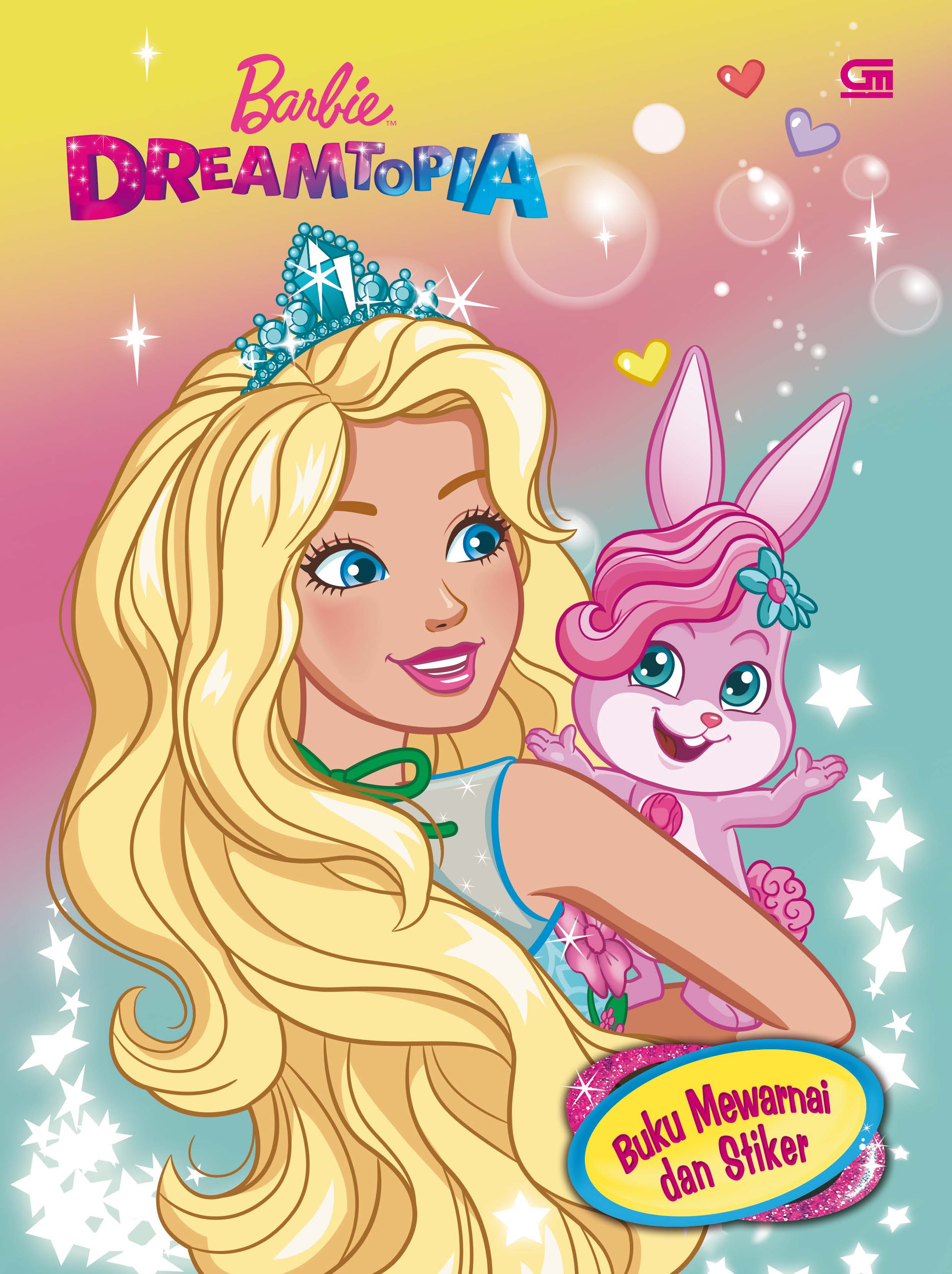 Barbie Dreamtopia: Buku Mewarnai dan Stiker