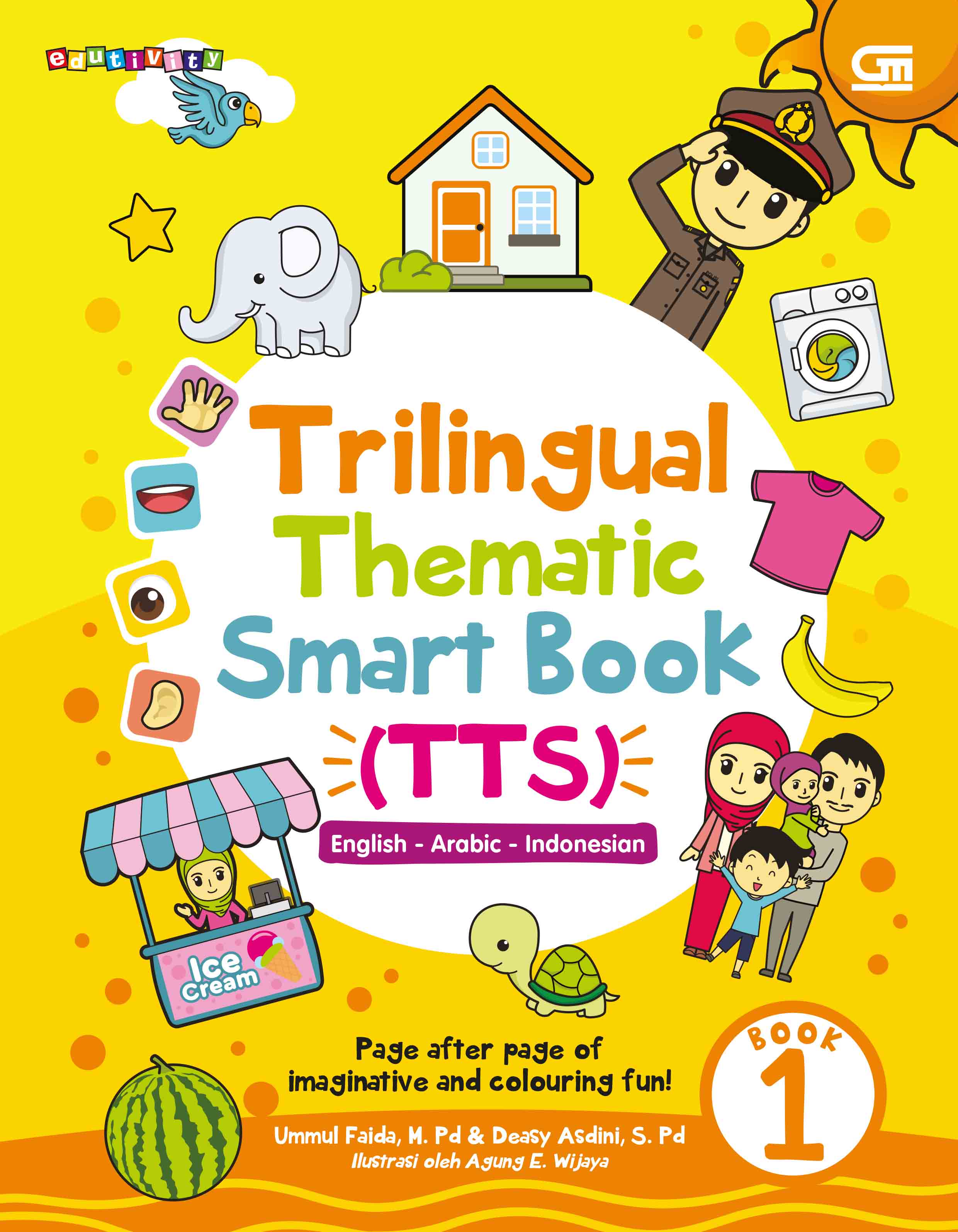 Trilingual Thematic Smart Book (TTS) (English-Arabic-Indonesian) - Book 1
