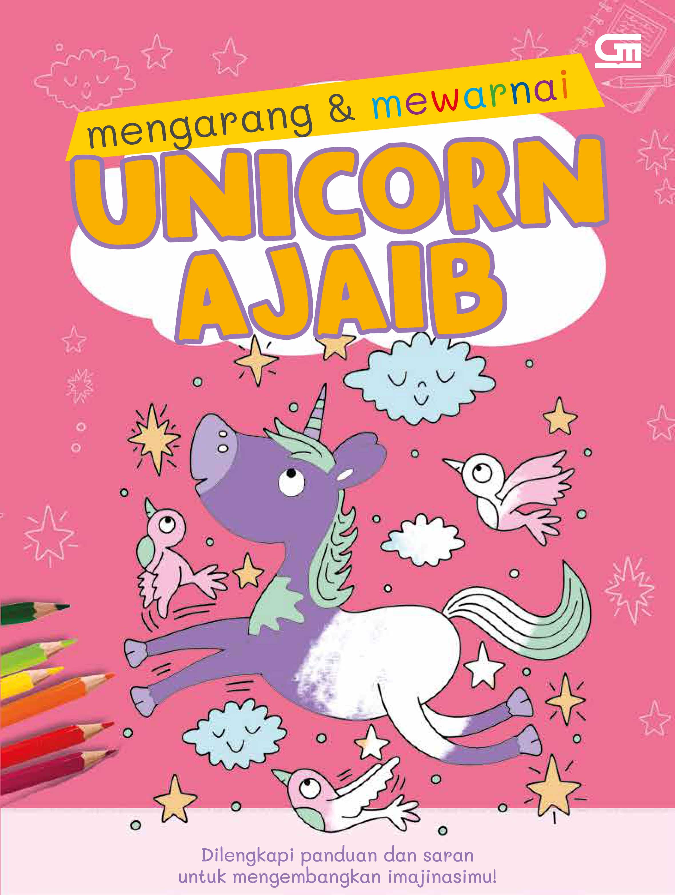 Mengarang & Mewarnai: Unicorn Ajaib