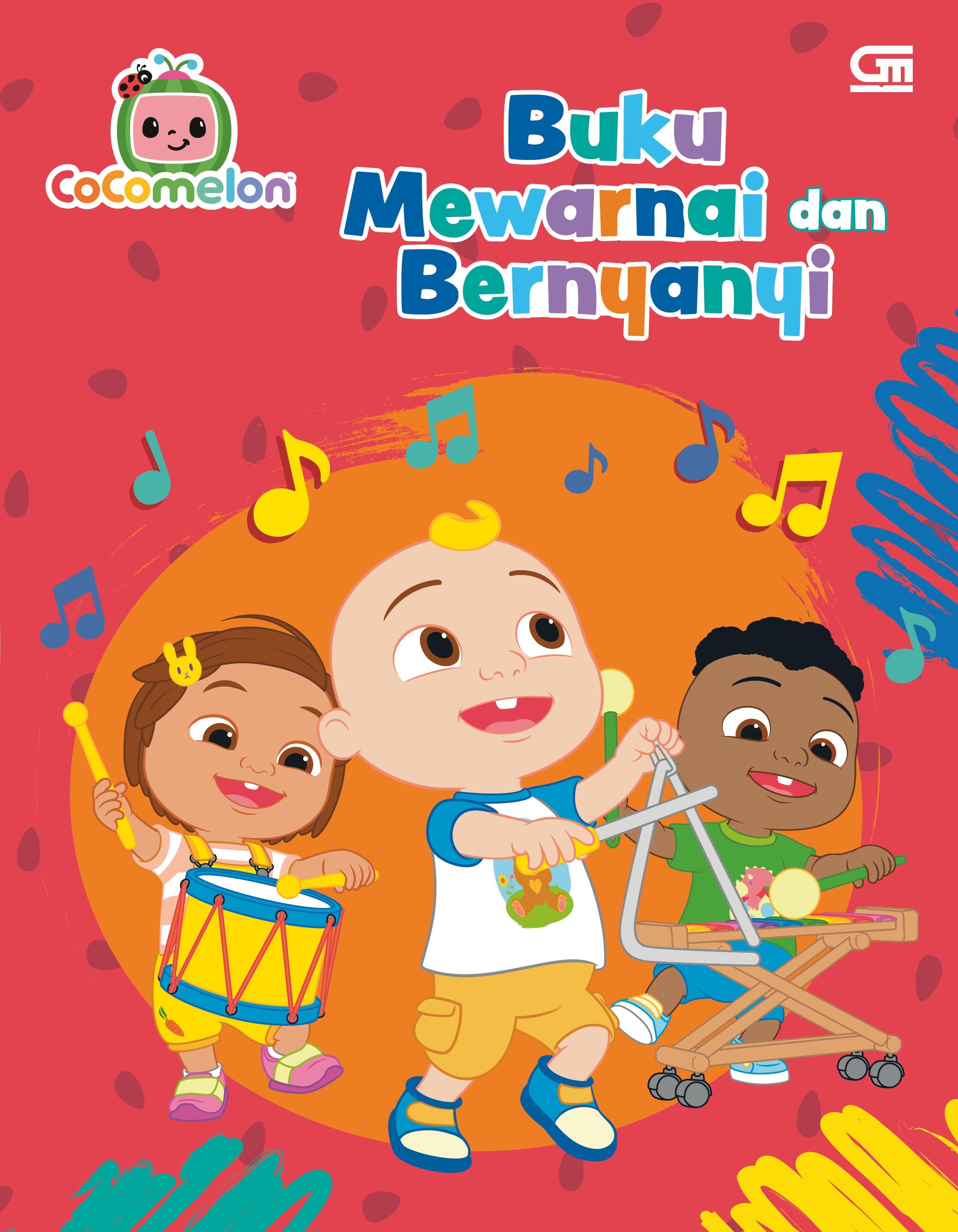 CoComelon: Buku Mewarnai dan Bernyanyi