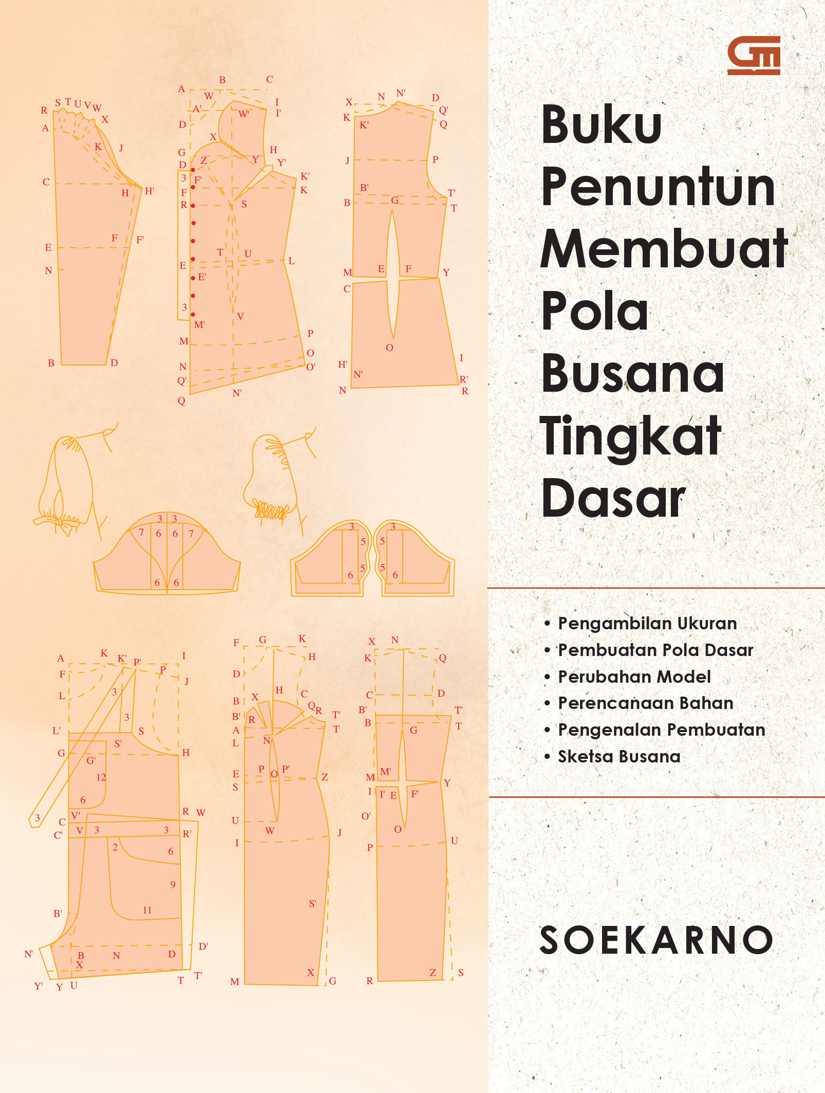 Buku Penuntun Membuat Pola Busana Tingkat Dasar (2025)