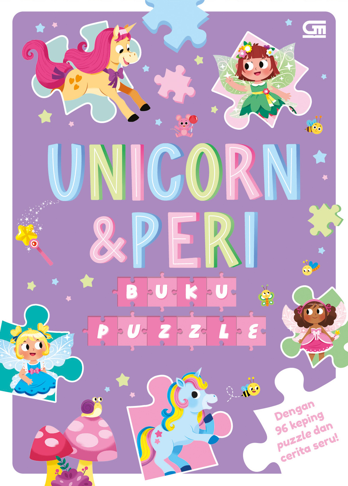 Buku Puzzle: Unicorn & Peri