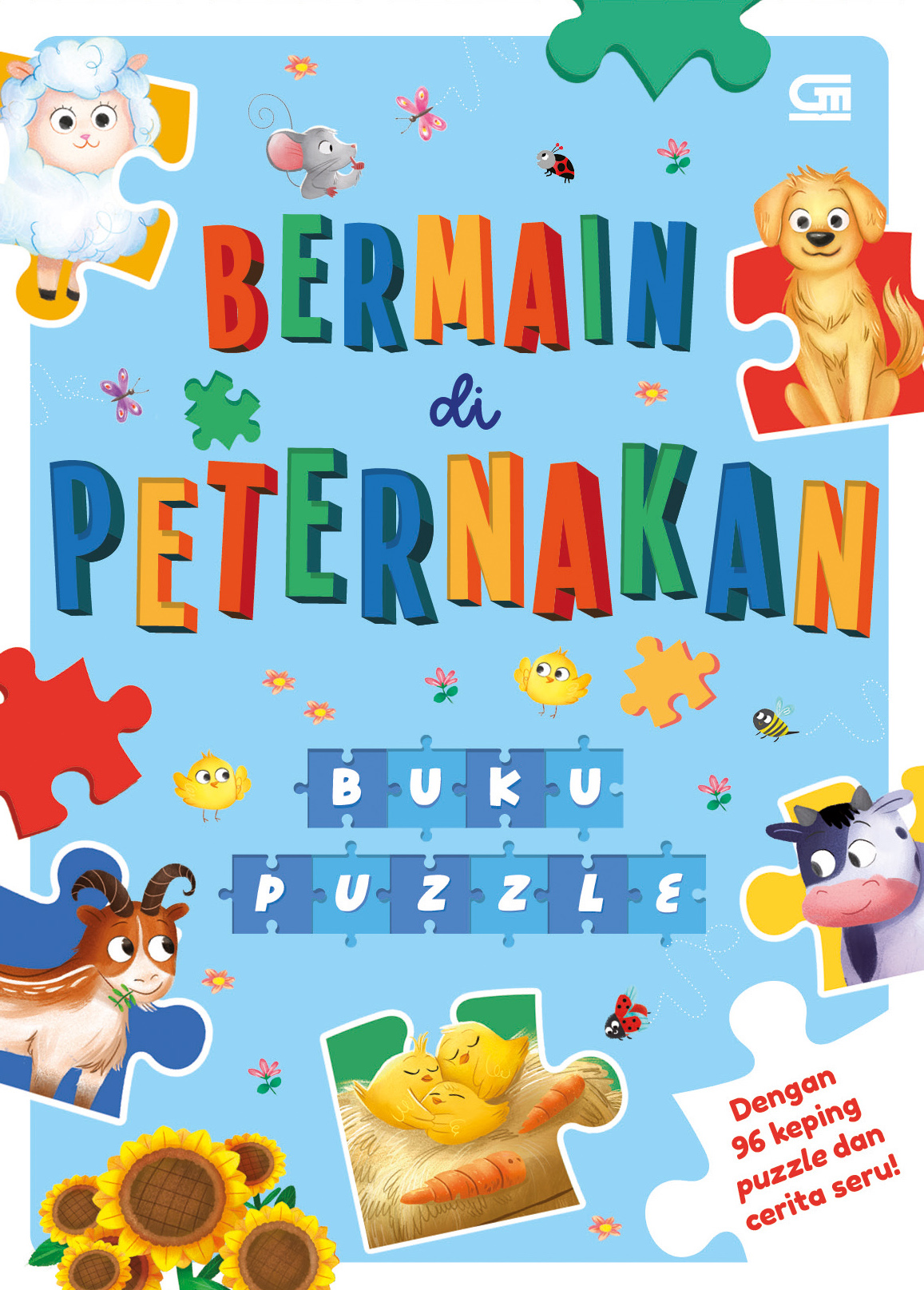 Buku Puzzle: Bermain di Peternakan