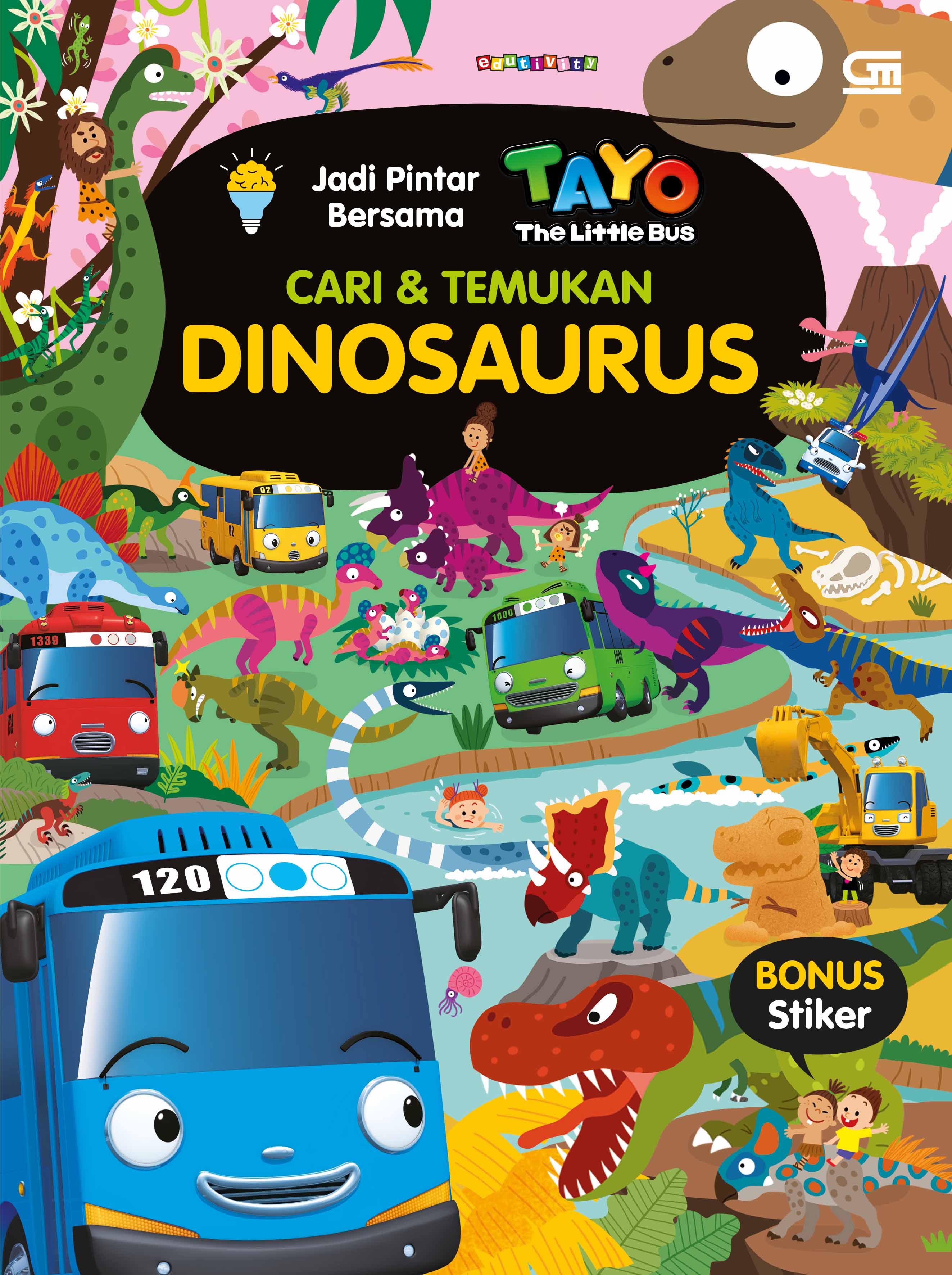 Tayo The Little Bus: Cari & Temukan: Dinosaurus