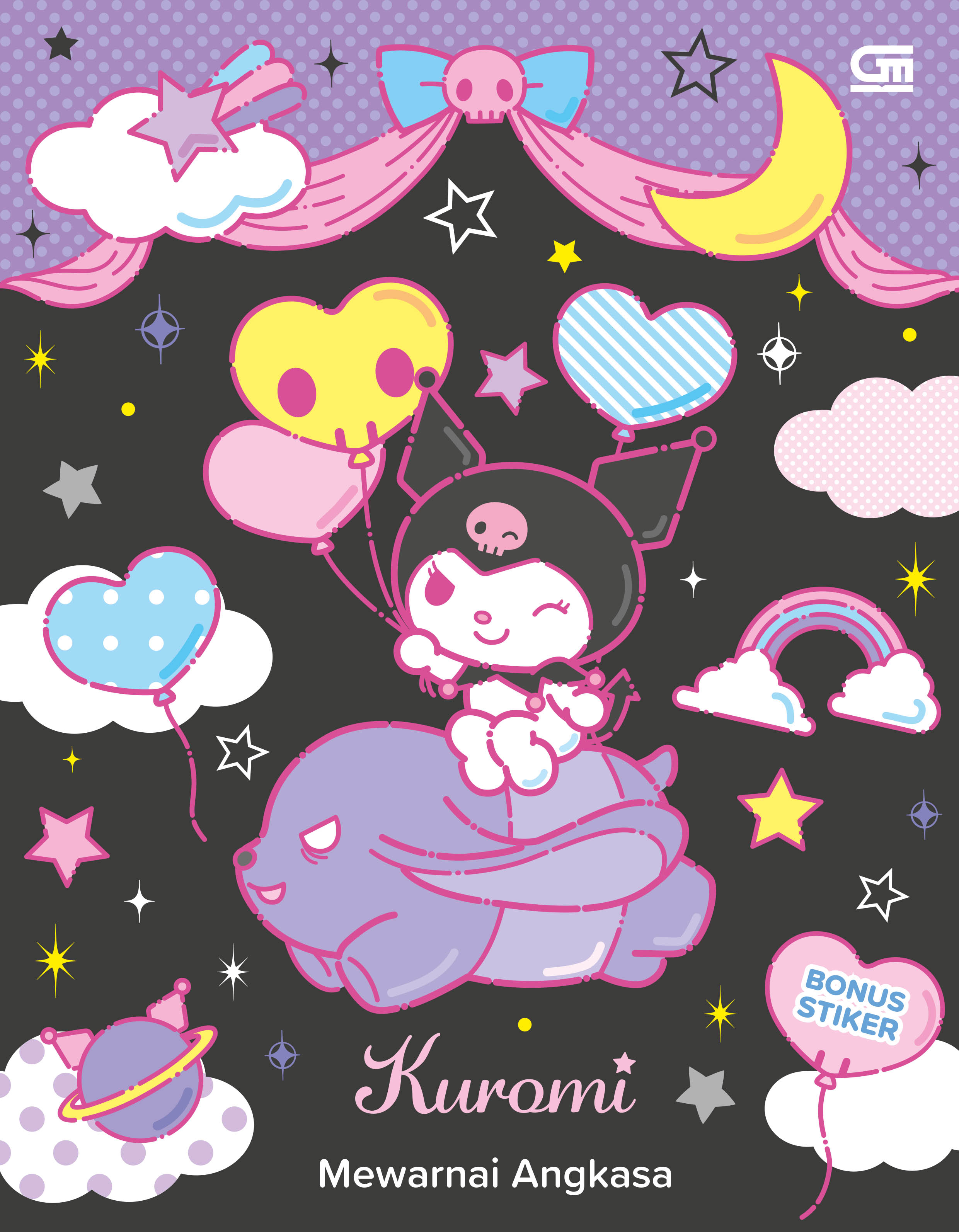 Kuromi Mewarnai Angkasa
