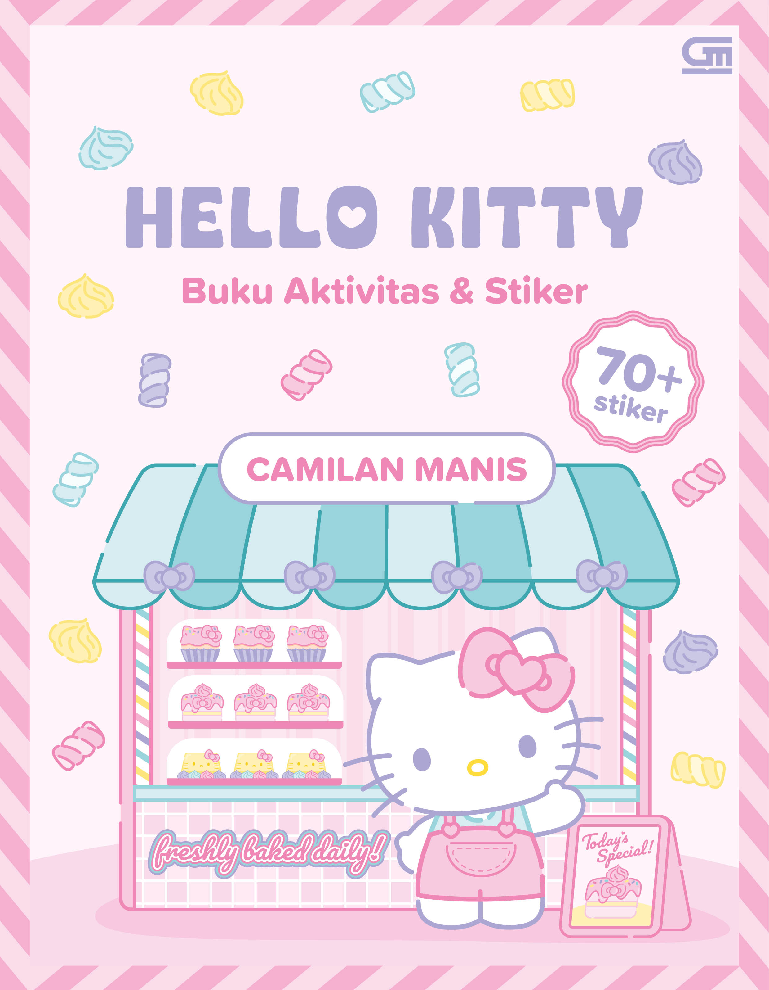Hello Kitty: Buku Aktivitas dan Stiker Camilan Manis