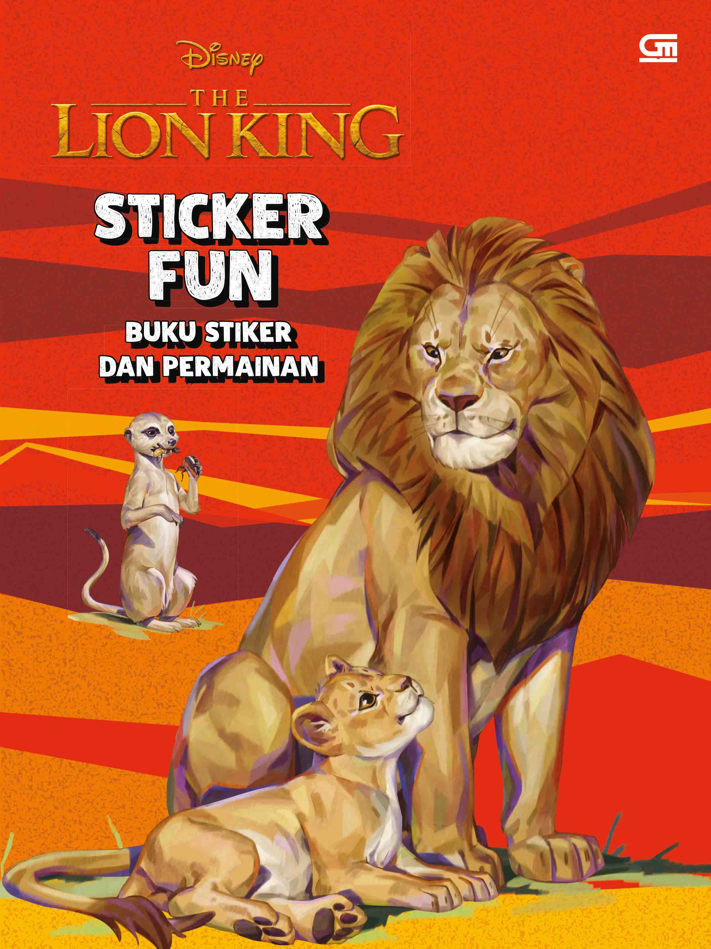 The Lion King: Sticker Fun: Buku Stiker dan Permainan