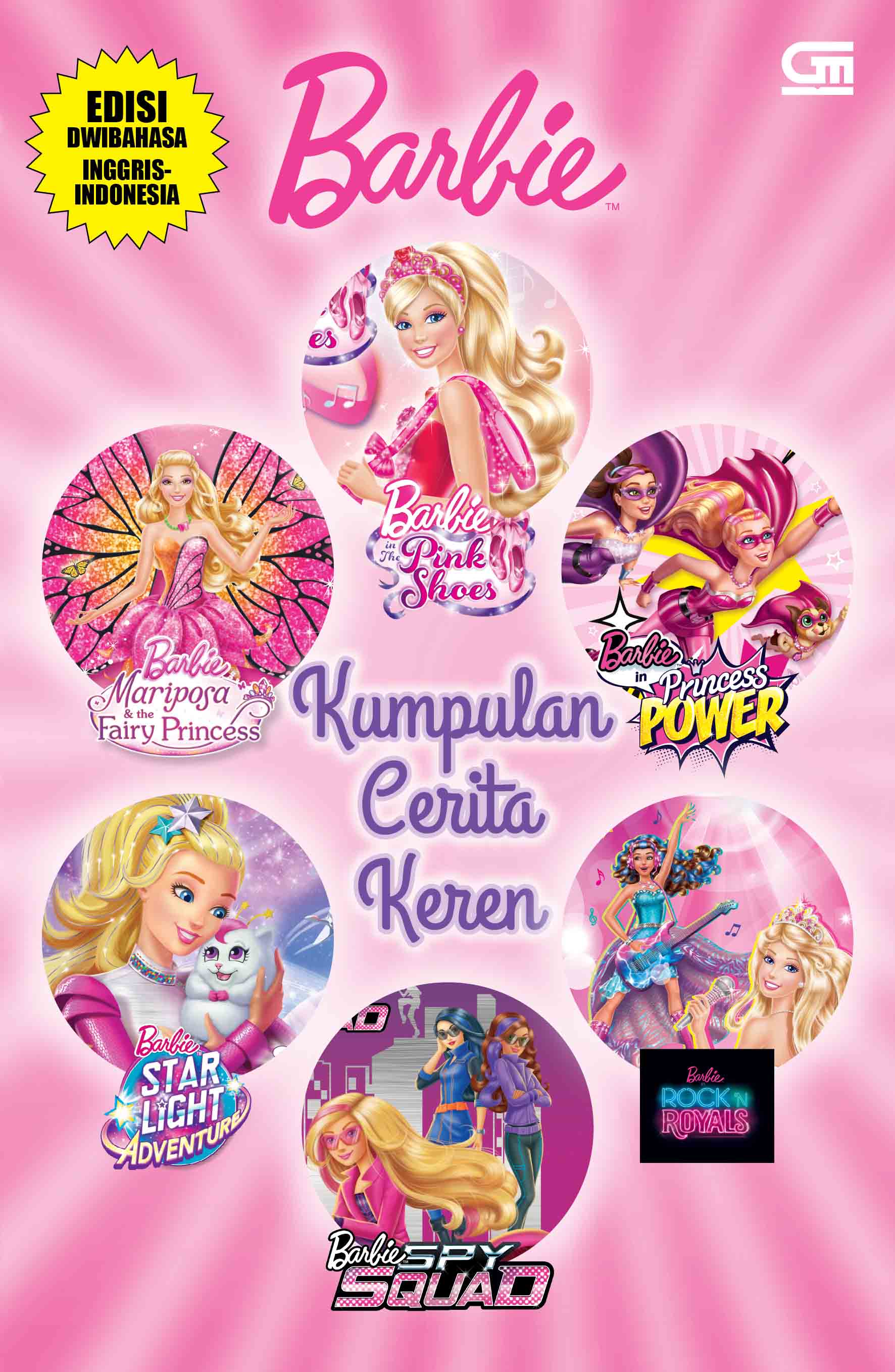 Barbie: Kumpulan Cerita Keren Edisi Dwi Bahasa Inggris - Indonesia