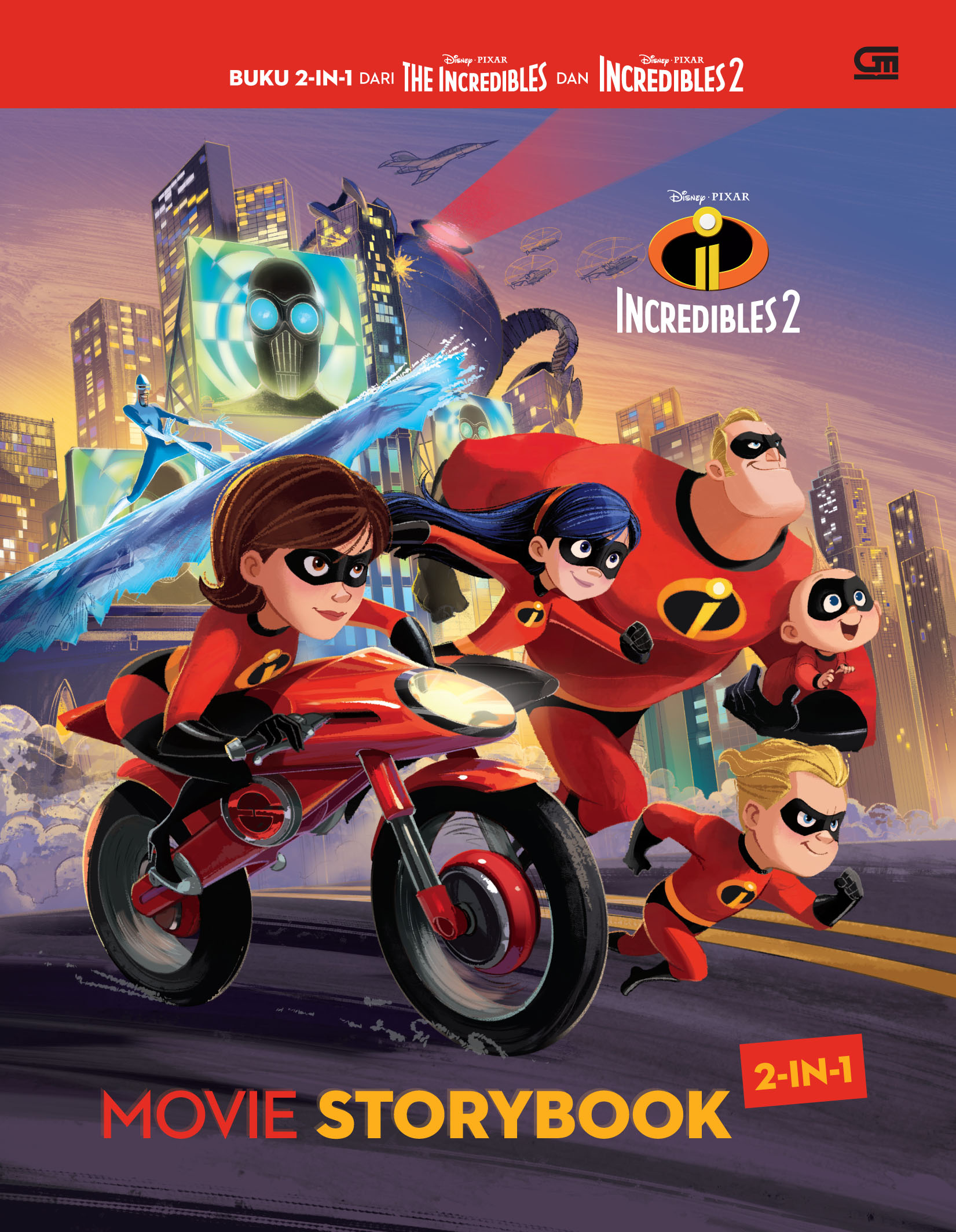 The Incredibles: Movie Storybook - 2-in-1