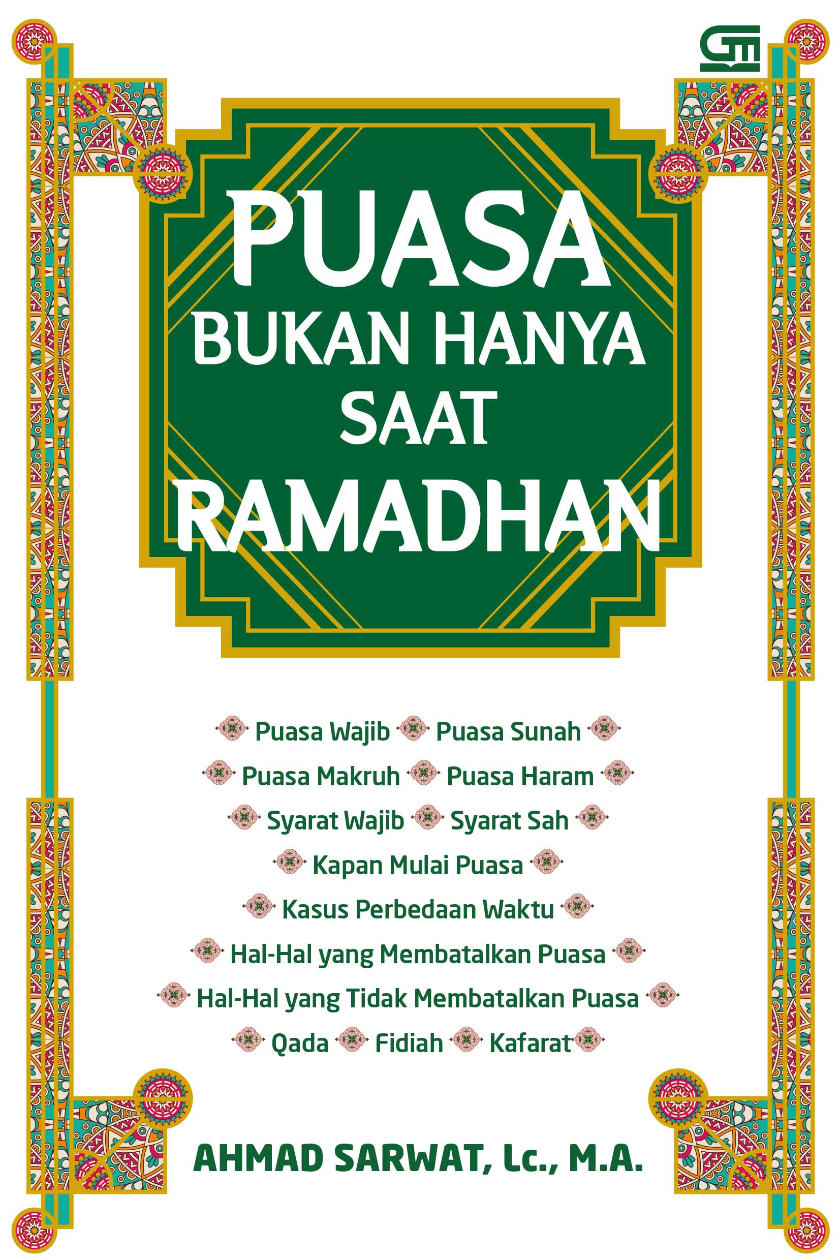 Puasa Bukan Hanya Saat Ramadhan (Cover Baru)