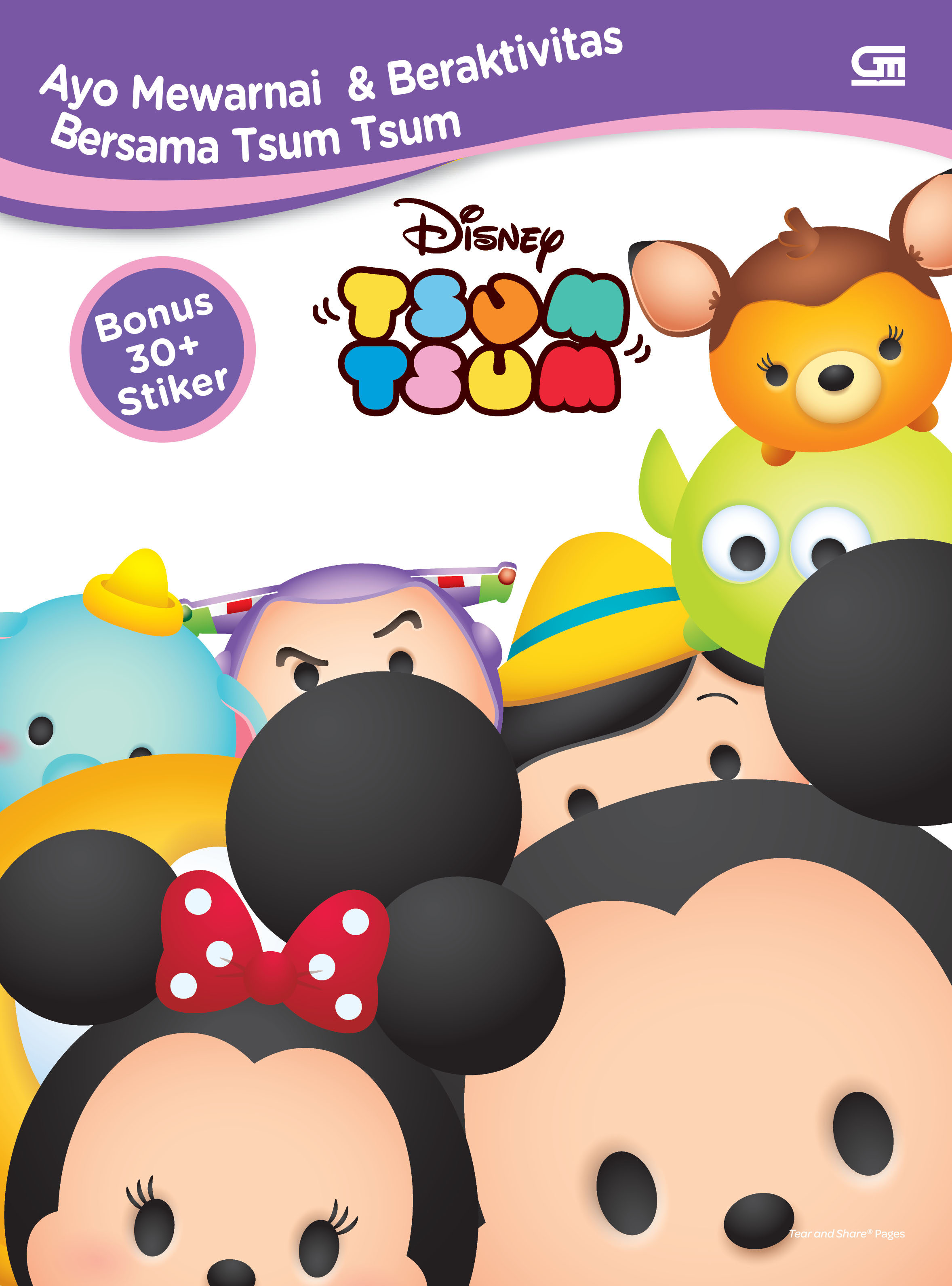 Ayo Mewarnai & Beraktivitas Bersama Tsum Tsum