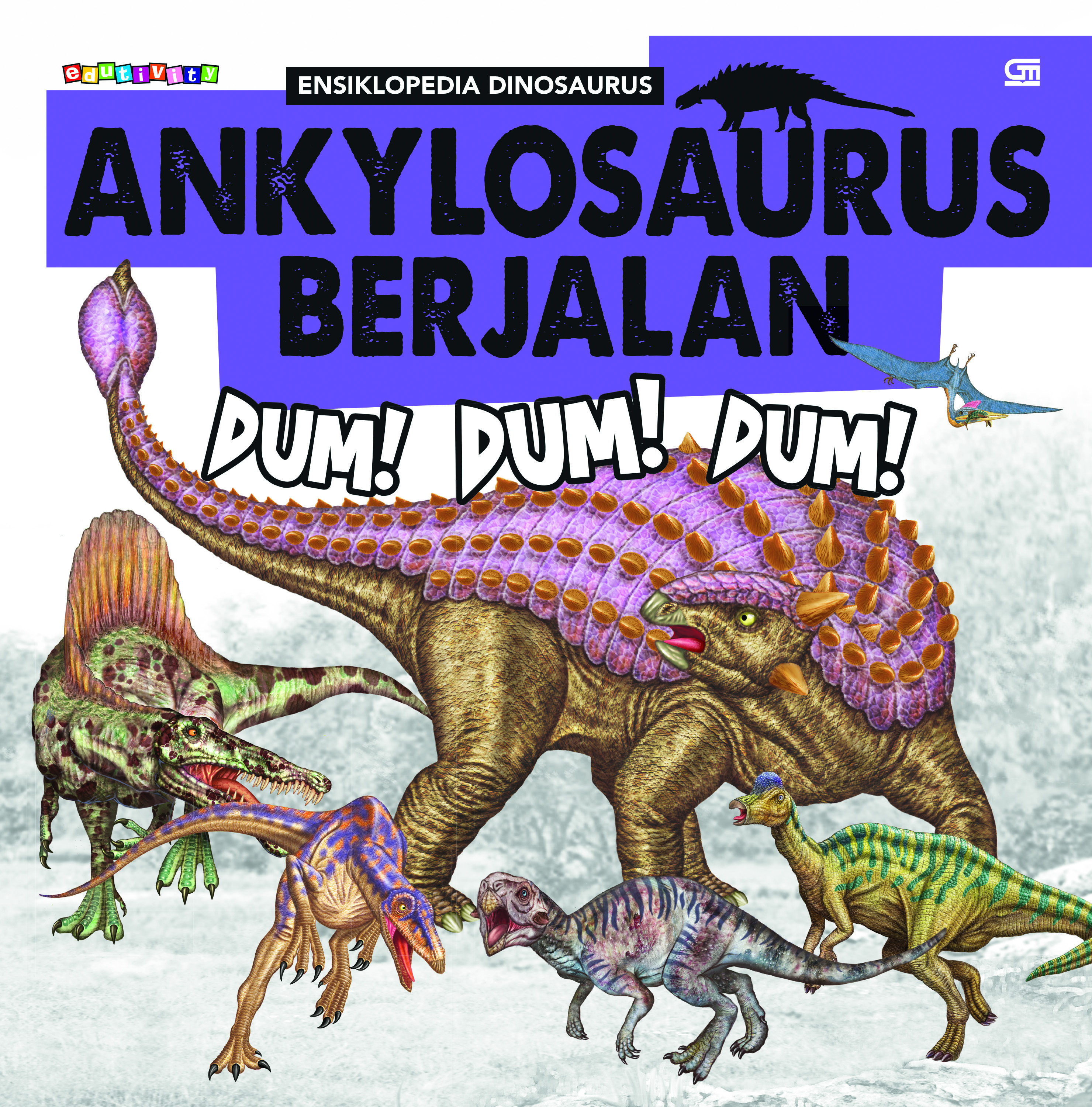 Ensiklopedia Dinosaurus: Ankylosaurus Berjalan: Dum! Dum! Dum!