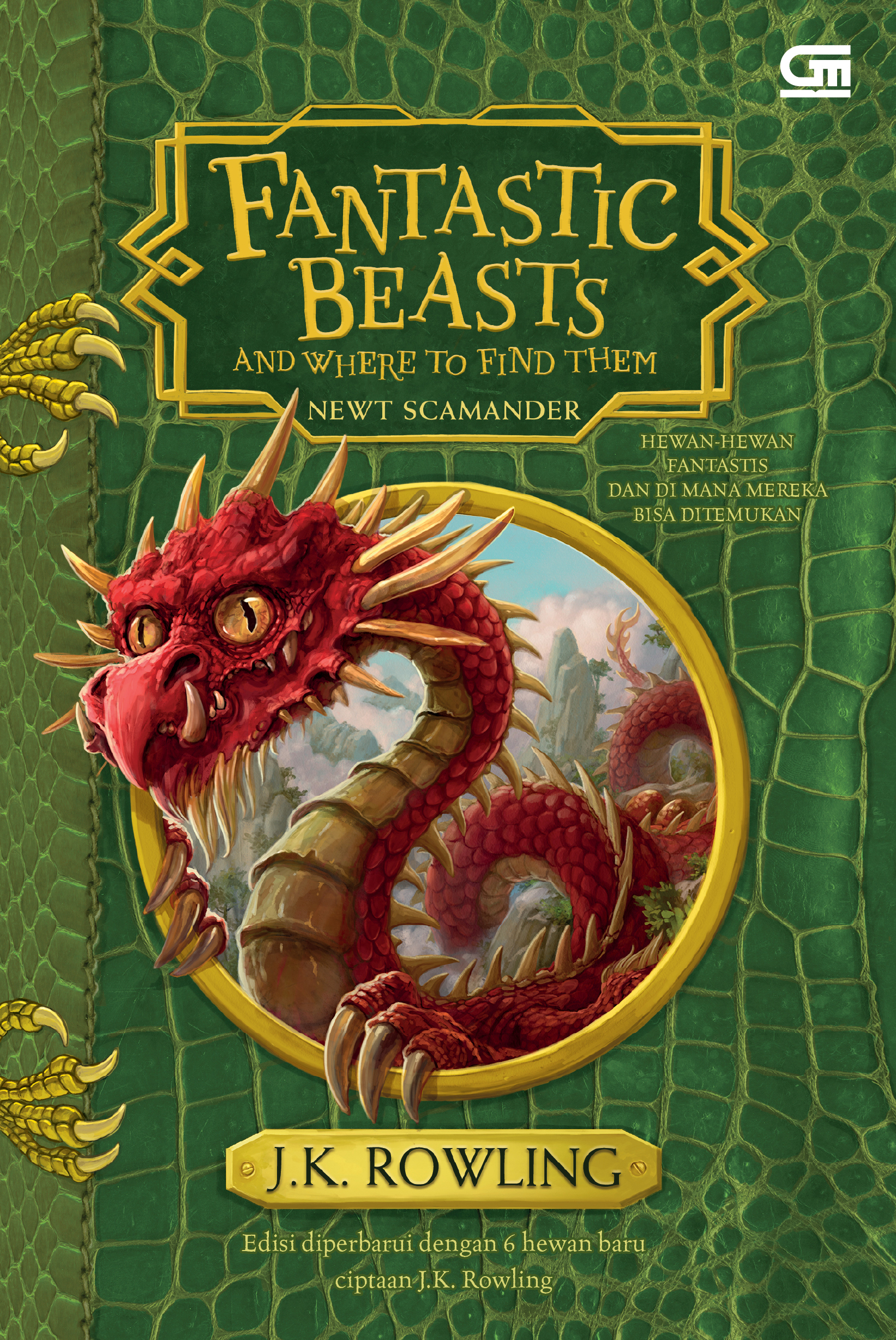 Hewan-Hewan Fantastis dan Dimana Mereka Bisa Ditemukan (Fantastic Beasts and Where to Find Them) (Cetak Ulang Cover Baru)