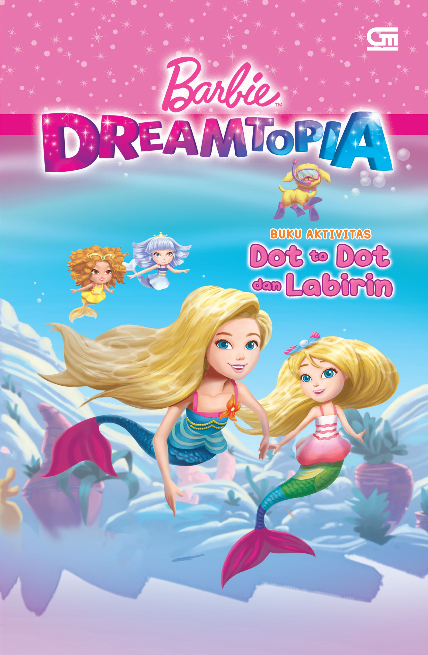 Barbie Dreamtopia: Dot to Dot dan Labirin (Connnects the Dots and Mazes)