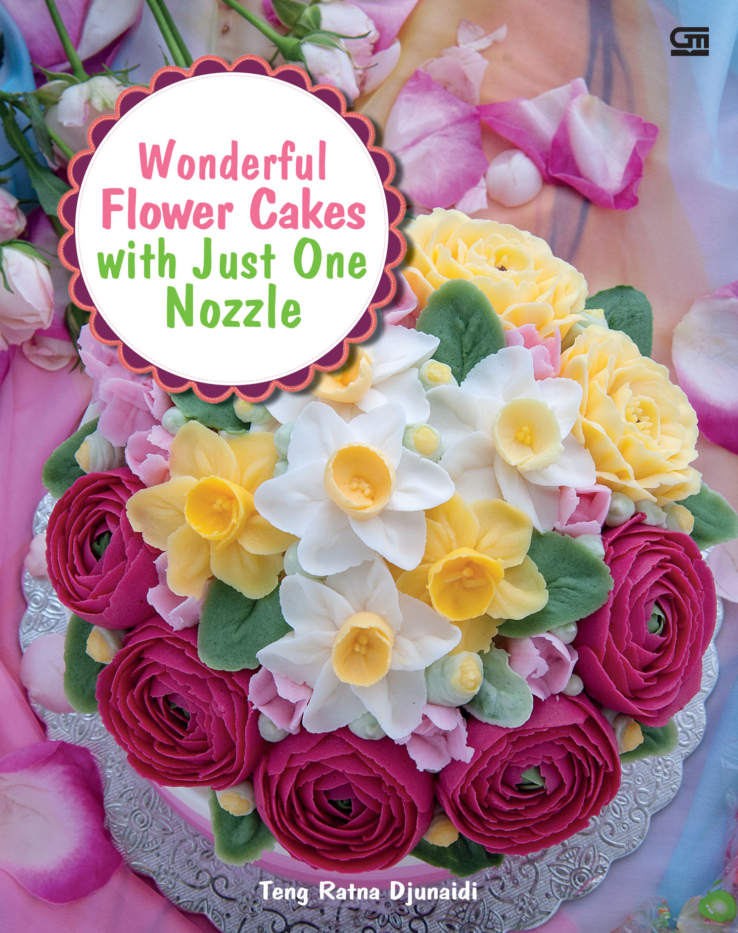 Wonderful Flower Cakes with Just One Nozzle