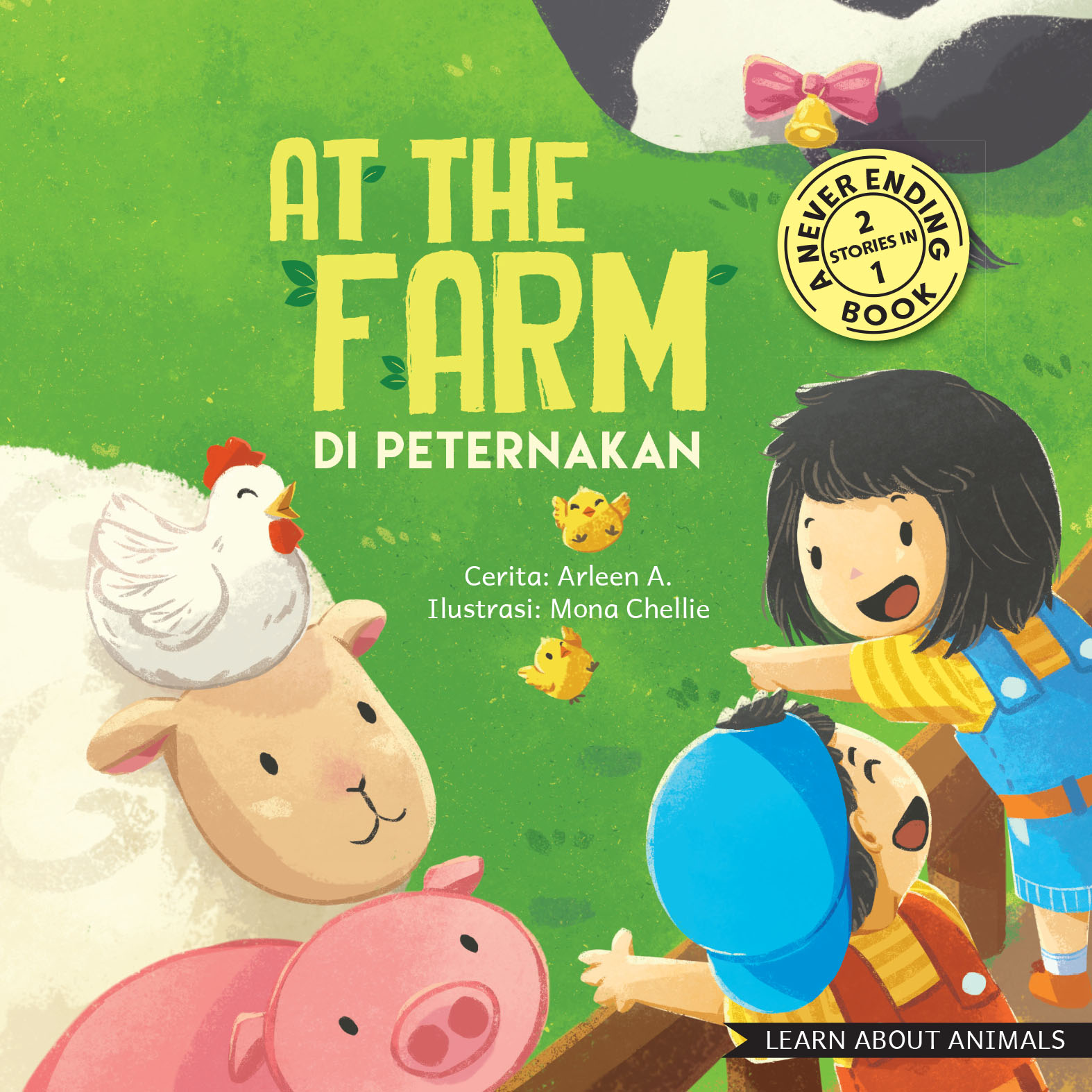 At the Farm: Di Peternakan - At the Zoo: Di Kebun Binatang