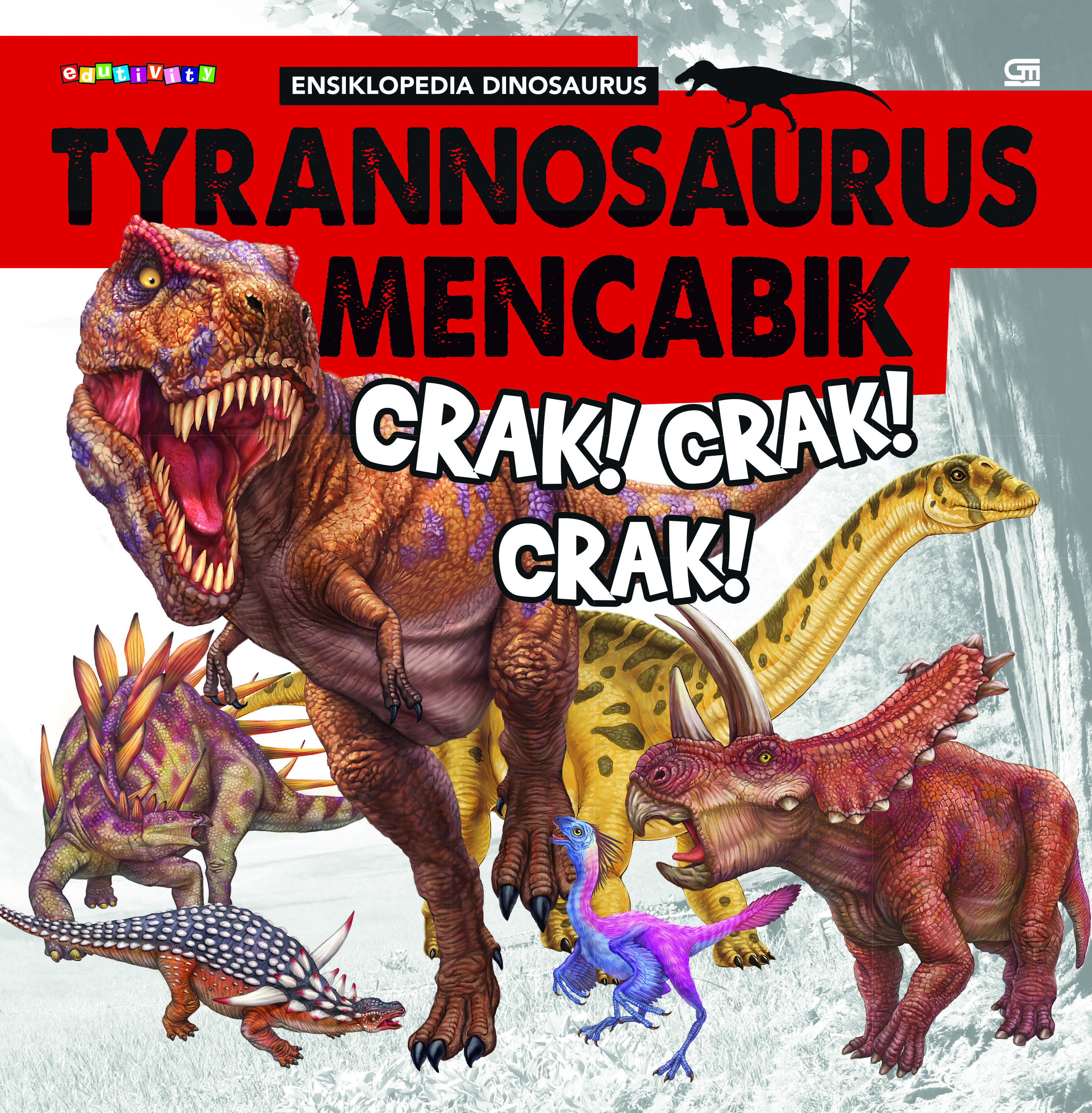Ensiklopedia Dinosaurus: Tyrannosaurus Mencabik: Crak! Crak! Crak!