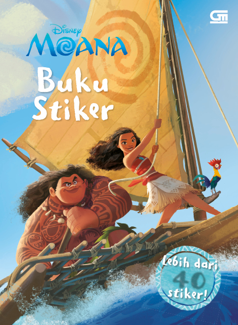 Moana Buku Stiker