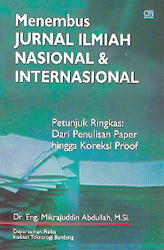 Menembus Jurnal Ilmiah Nasional dan Internasional