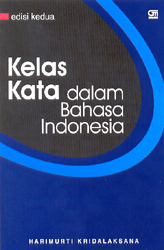 Kelas Kata dalam Bahasa Indonesia