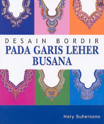 Desain Bordir Pada Garis Leher Busana