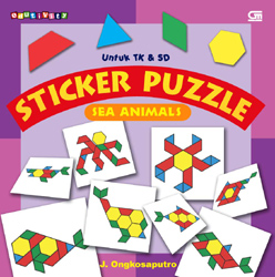 Sticker Puzzle Sea Animals