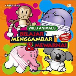 Belajar Menggambar dan Mewarnai : Wild Animals