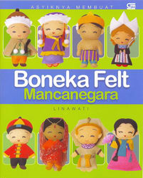 Asyiknya Membuat Boneka Felt Mancanegara