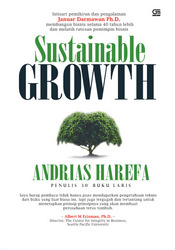 Sustainable Growth: Intisari Pemikiran dan Pengalaman Januar Darmawan Membangun Bisnis