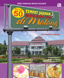 Peta 50 Tempat Jajanan dan Oleh-Oleh Khas di Malang