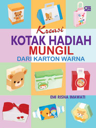 Kreasi Kotak Hadiah Mungil dari Karton Warna