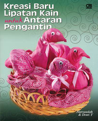 Kreasi Baru Lipatan Kain untuk Antaran Pengantin