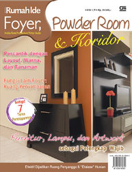 Foyer, Powder Room dan Koridor
