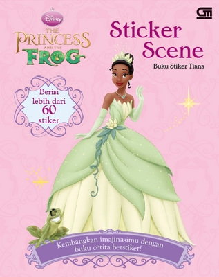 The Princess and The Frog: Buku Stiker Tiana