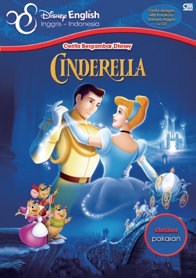 Cerita Bergambar Disney: Cinderella (Bonus CD)