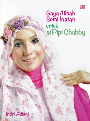 Gaya Jilbab Semi Instan untuk si Pipi Chubby
