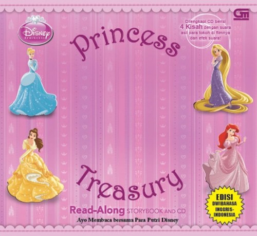 Disney Princess Treasury Read-Along Storybook and CD
