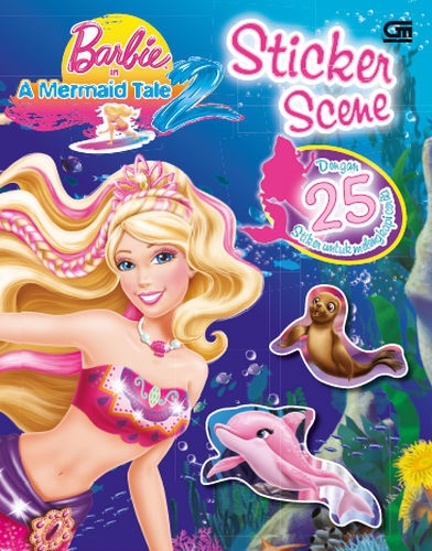 Barbie in a Mermaid Tale - Sticker Scene