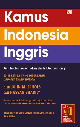 Kamus Indonesia - Inggris Edisi Ketiga yang Diperbarui (HC)