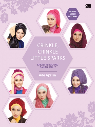 Kreasi Kerudung Kerut Crinkle-Crinkle Little Sparks