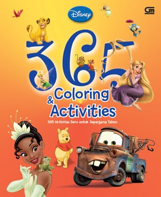 365 Coloring &amp; Activities: 365 Aktivitas Seru untuk Sepanjang Tahun