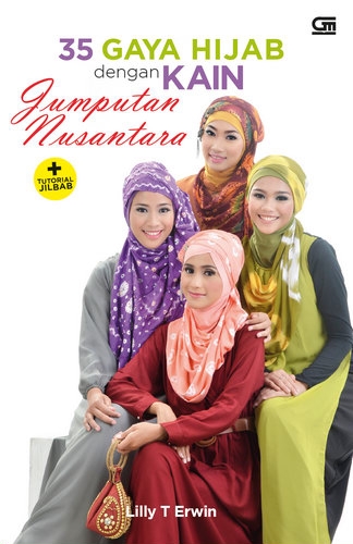 35 Gaya Hijab dengan Jumputan Kain Nusantara